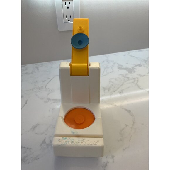 Vintage Fisher-Price Camera Toy With Orange & Blue Details - Picture 2 of 5